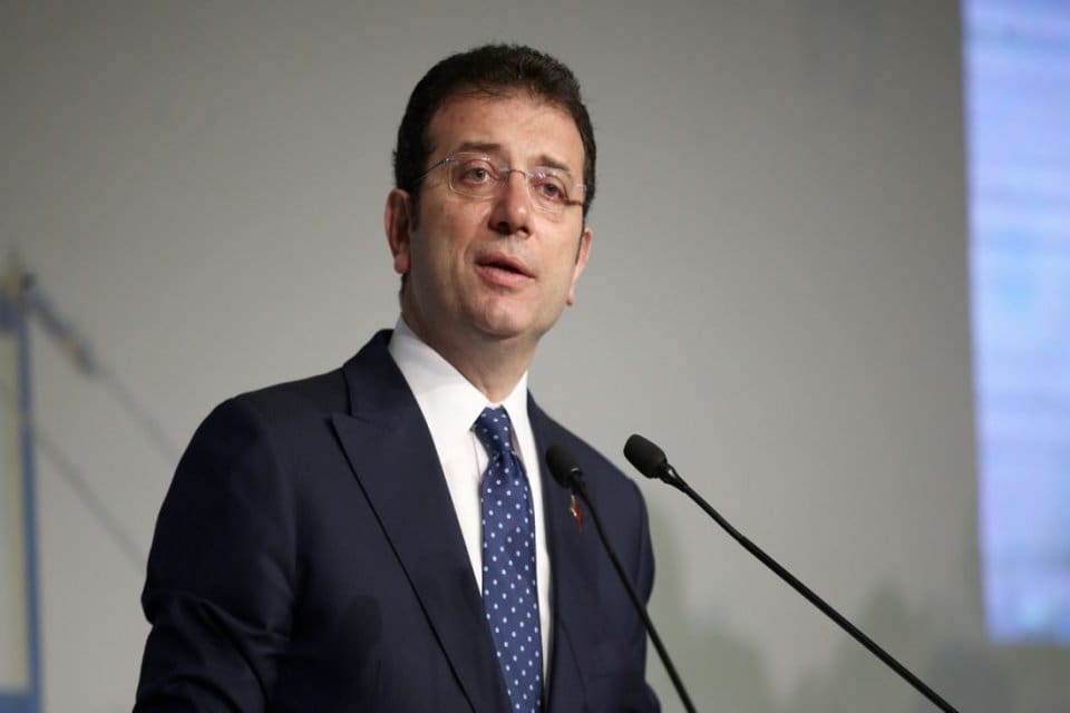İstanbul B&uuml;y&uuml;kşehir Belediye (İBB) Başkanı Ekrem İmamoğlu, İngiliz B&uuml;y&uuml;kel&ccedil;isi ile