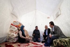 CHP Genel Başkanı ve Millet İttifakı Cumhurbaşkanı Adayı&nbsp;Kemal Kılı&ccedil;daroğlu'yla deprem