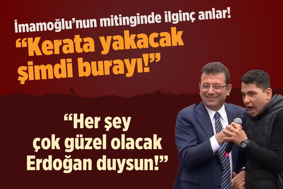 İstanbul B&uuml;y&uuml;kşehir Belediye Başkanı Ekrem İmamoğlu, mitinglerine devam ediyor. Sultanbeyli'de