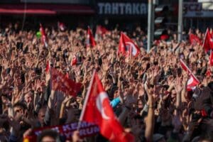 CHP Genel Başkanı ve Millet İttifakı Cumhurbaşkanı Adayı Kemal Kılı&ccedil;daroğlu,