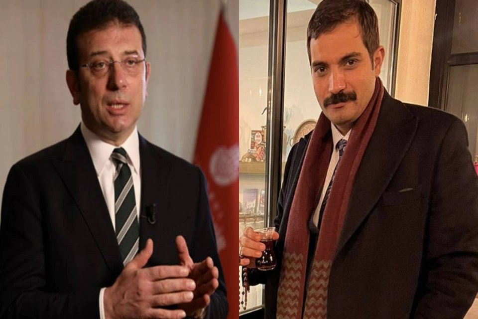 Ekrem İmamoğlu, &ouml;ld&uuml;r&uuml;len eski &Uuml;lk&uuml; Ocakları Başkanı&nbsp;Sinan Ateş'in evini ziyaret