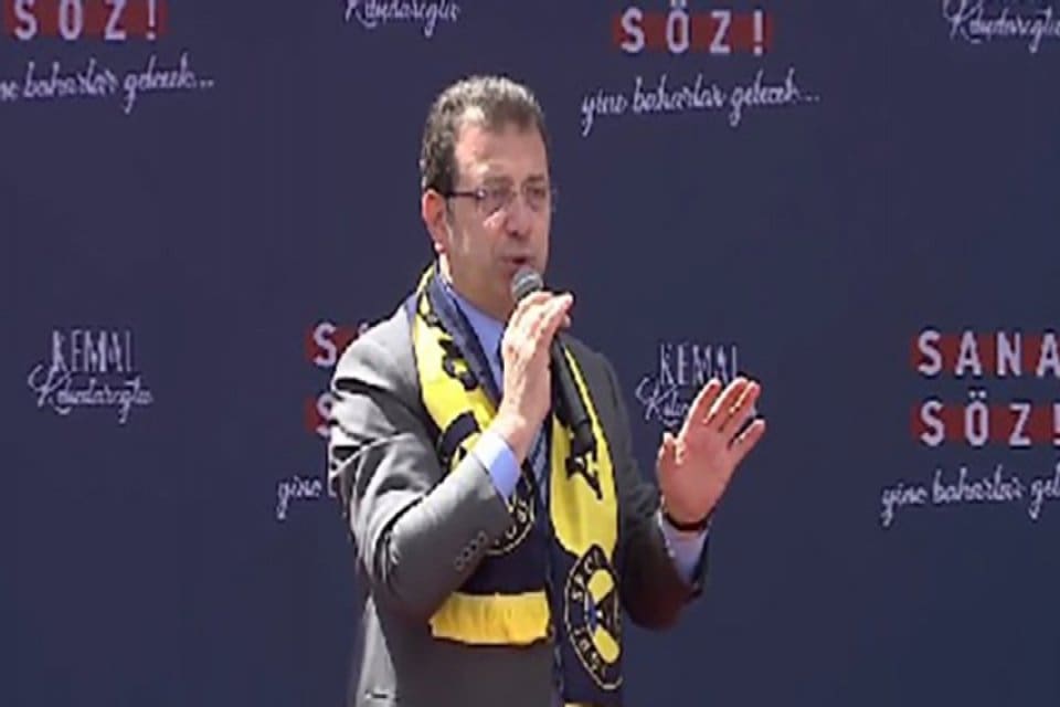 İBB Başkanı Ekrem İmamoğlu, &ldquo;İstanbul'da ben se&ccedil;ime aday olduğumda &ccedil;ıktı