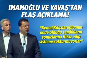 Ankara B&uuml;y&uuml;kşehir Belediyesi ve İstanbul B&uuml;y&uuml;kşehir Belediye Başkankanları Mansur Yavaş