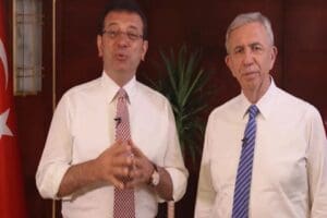 Millet İttifakı'nın Cumhurbaşkanı Yardımcı Adayları, İstanbul B&uuml;y&uuml;kşehir Belediye Başkanı&nbsp;Ekrem İmamoğlu&nbsp;ile