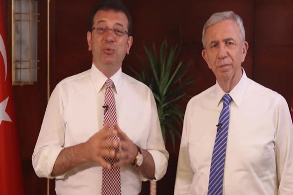 Millet İttifakı'nın Cumhurbaşkanı Yardımcı Adayları, İstanbul B&uuml;y&uuml;kşehir Belediye Başkanı&nbsp;Ekrem İmamoğlu&nbsp;ile