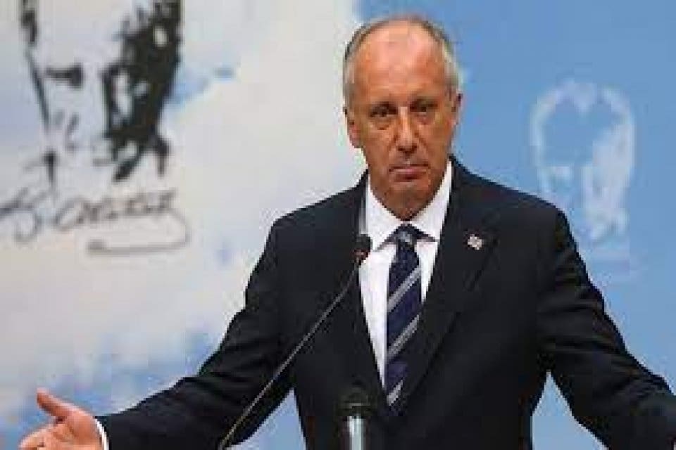 Memleket Partisi Genel Başkanı Muharrem İnce sosyal medya hesabı &uuml;zerinden