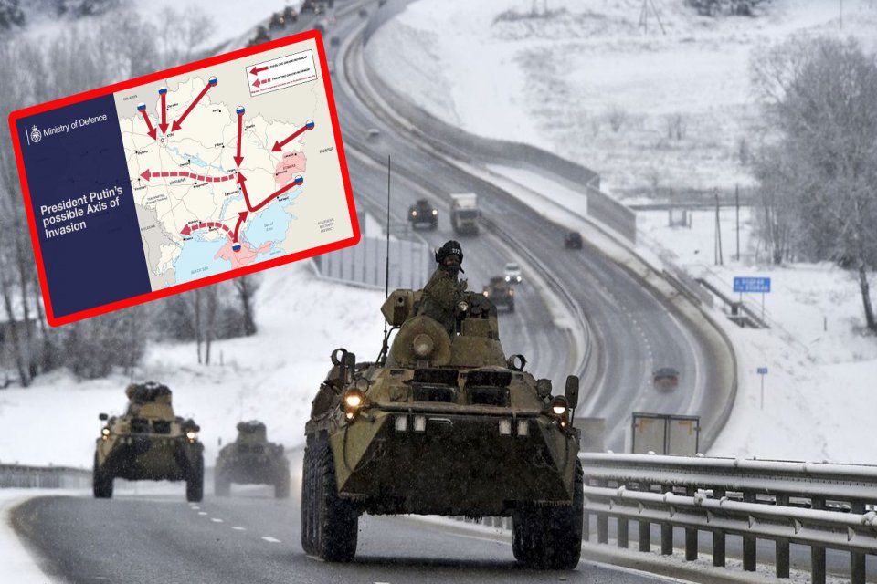 İngiltere Savunma Bakanlığı, alınan son istihbarat raporlarının ardından Rusya&rsquo;nın Ukrayna'yı