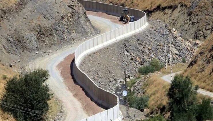 İran sınırına 43 kilometrelik duvar