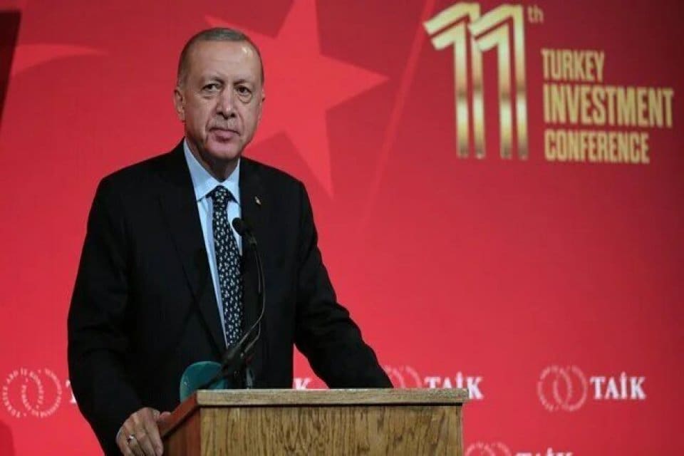 Cumhurbaşkanı Erdoğan, ABD iş d&uuml;nyası temsilcileriyle bir araya geldi. Cumhurbaşkanı,&nbsp;ABD