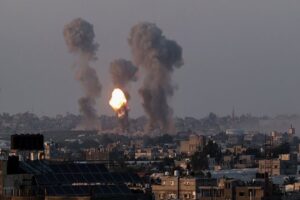 İsrail ordusu, Gazze'de Hamas'a ait bir atölyenin vurulduğu açıkladı. Hamas