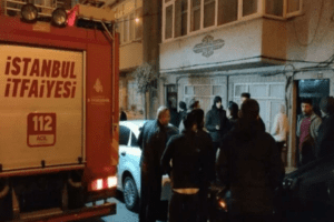 Esenler'de bir sokakta yaşanan gaz ka&ccedil;ağı mahallede b&uuml;y&uuml;k korku oluşturdu.