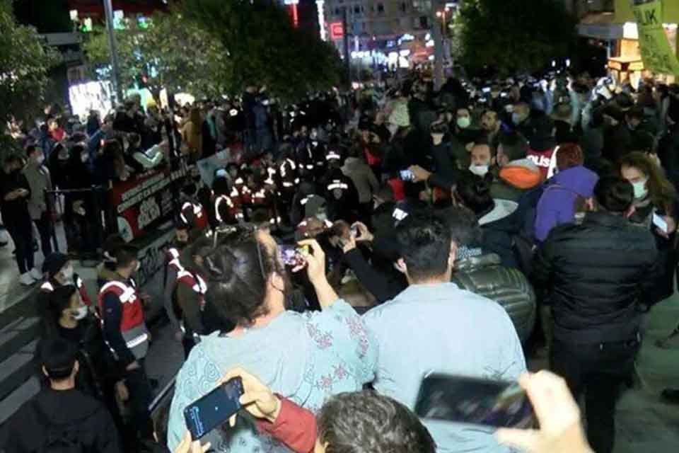 İstanbul'da Kadıköy, Şişli, Eyüpsultan, Bakırköy ve Beylikdüzü'nde yapılan eylemlerde 70