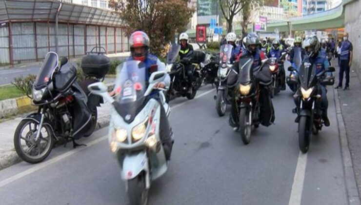 İstanbul'da kar nedeniyle kurye ve motosiklet yasağı