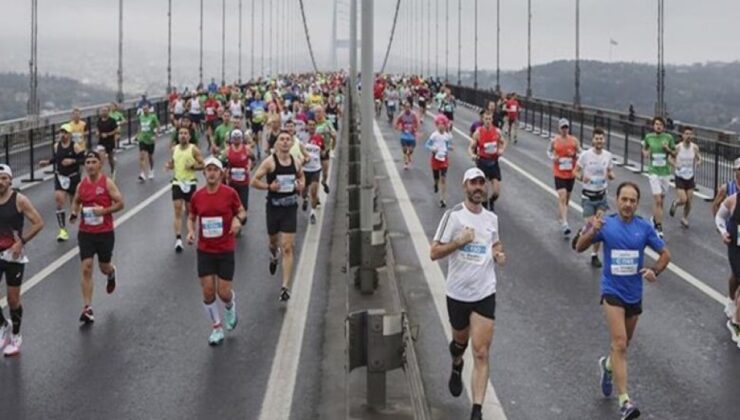 İstanbul’da maraton için birçok yol kapatıldı