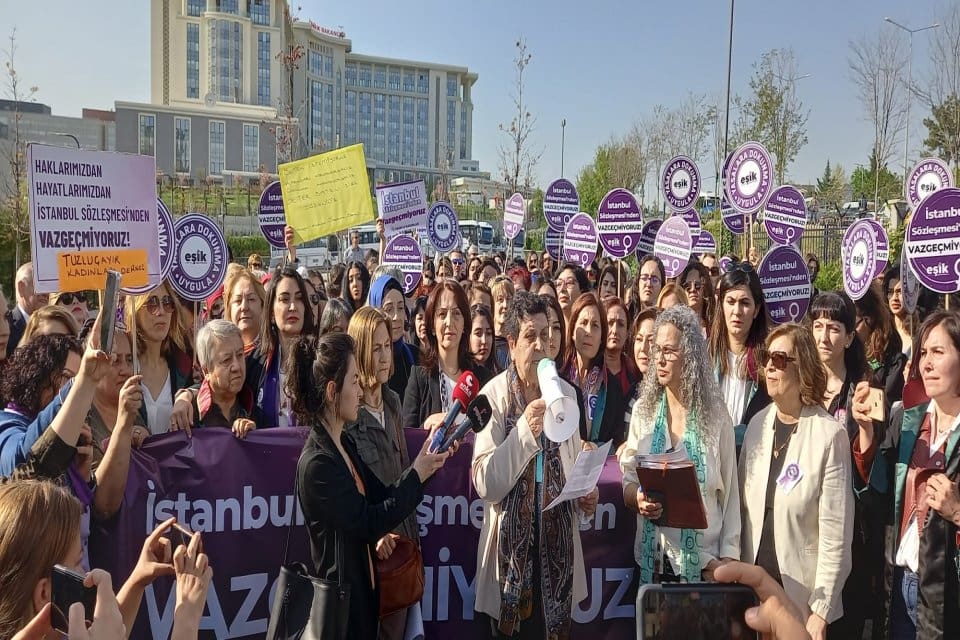 İstanbul S&ouml;zleşmesi&rsquo;nden &ccedil;ıkma kararının iptali istemiyle g&ouml;r&uuml;len duruşmada, Danıştay Savcısı