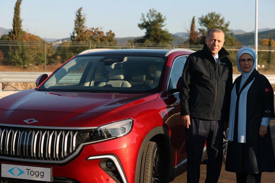 Yerli otomobil Togg’un ilk deneyim merkezi önceki gün İstanbul’da bulunan