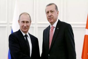 Cumhurbaşkanı Erdoğan, Rusya Devlet Başkanı Putin ile telefonda g&ouml;r&uuml;şt&uuml;. G&ouml;r&uuml;şmede,