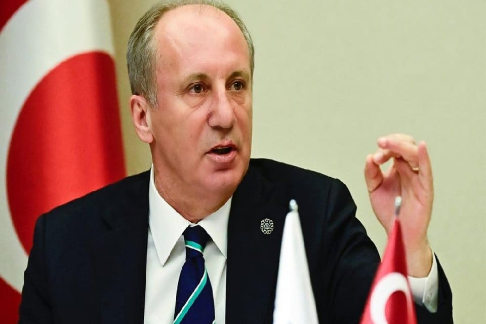 Memleket Partisi Genel Başkanı Muharrem İnce, partisinde &uuml;st d&uuml;zey y&ouml;neticilerin