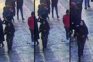 İstiklal Caddesi'nde meydana gelen patlamada poşeti banka bıraktığı iddia edilen
