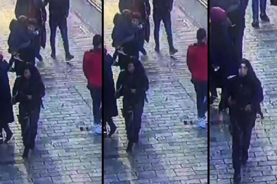 İstiklal Caddesi'nde meydana gelen patlamada poşeti banka bıraktığı iddia edilen