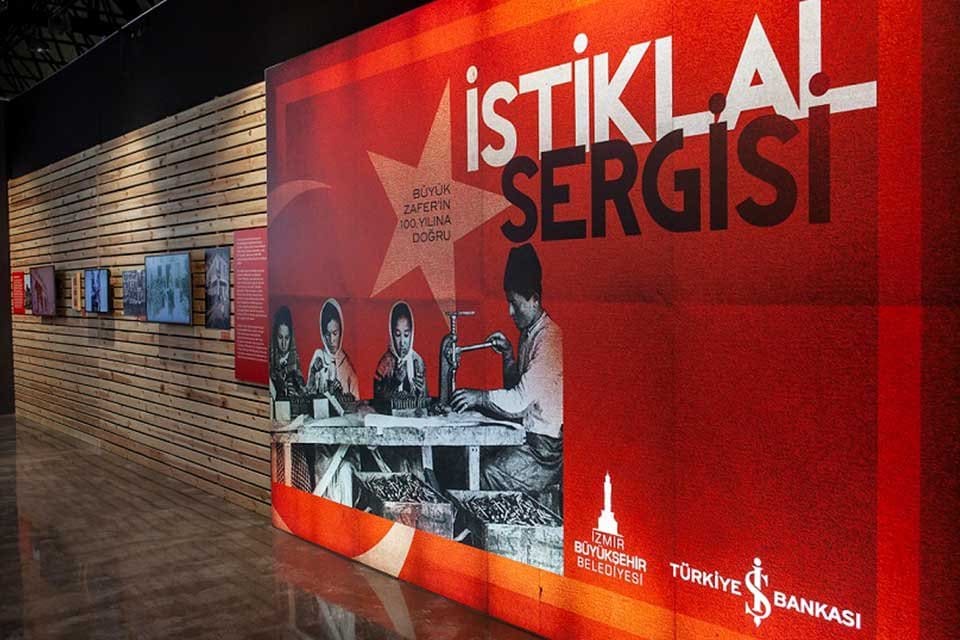 &lsquo;B&uuml;y&uuml;k Zafer&rsquo;in 100. Yılına Doğru İstiklal Sergisi&rsquo;, İzmir B&uuml;y&uuml;kşehir Belediyesi