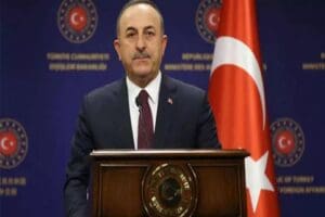 İsve&ccedil;'in NATO &uuml;yeliğiyle ilgili konuşan Bakan &Ccedil;avuşoğlu, "NATO &uuml;yeliği konusunda