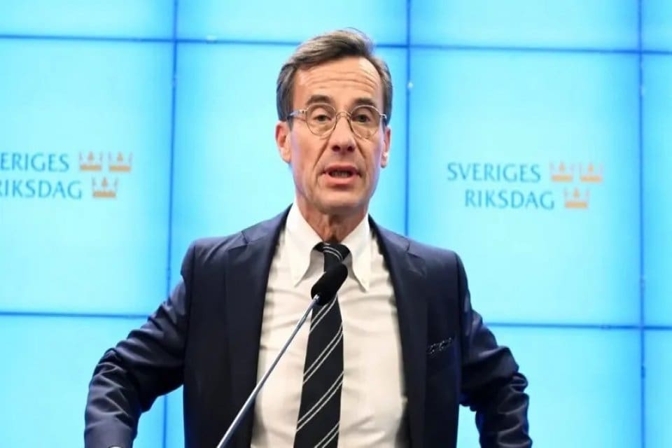 İsve&ccedil; Başbakanı Ulf Kristersson, "İsve&ccedil; ve Finlandiya'nın NATO &uuml;yelik başvurusunun