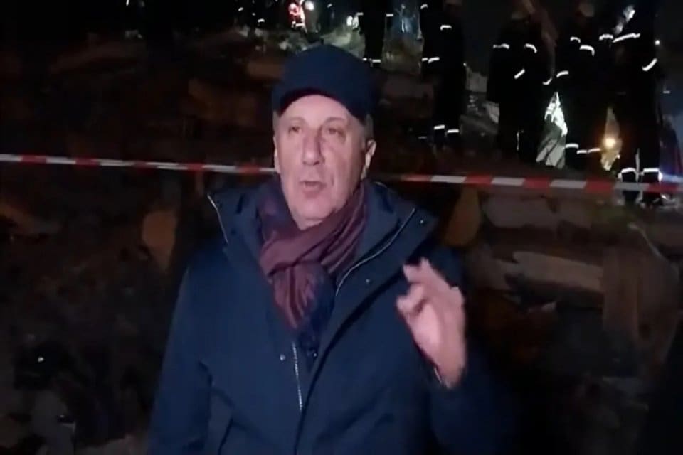 Memleket Partisi lideri Muharrem İnce, depremin 116. saatinde, Adıyaman Merkez