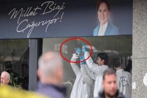 İYİ Parti İl Başkanlığına isabet eden mermilerle ilgili g&ouml;zaltına alınan