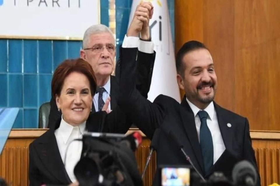 İYİ Parti S&ouml;zc&uuml;l&uuml;ğ&uuml;ne, bug&uuml;n TBMM Grup Toplantısı'nda partiye katılan yazar