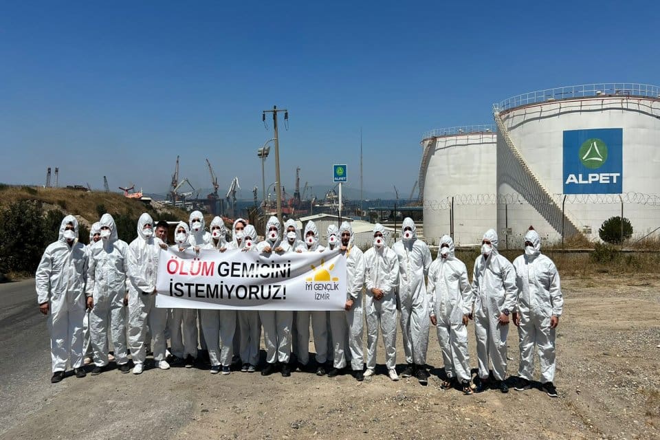 İYİ Parti İzmir Gen&ccedil;lik Kolları İl Başkanı Kaan Altındağ, Aliağa&rsquo;da