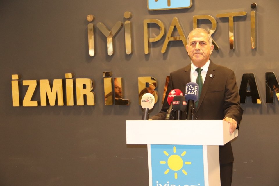 İYİ Parti İzmir İl Başkanı Hüsmen Kırkpınar, partisinin il ve