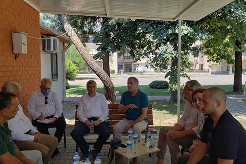 İl Başkanı H&uuml;smen Kırkpınar, İl STK İlişkilerinden sorumlu Başkan yardımcısı