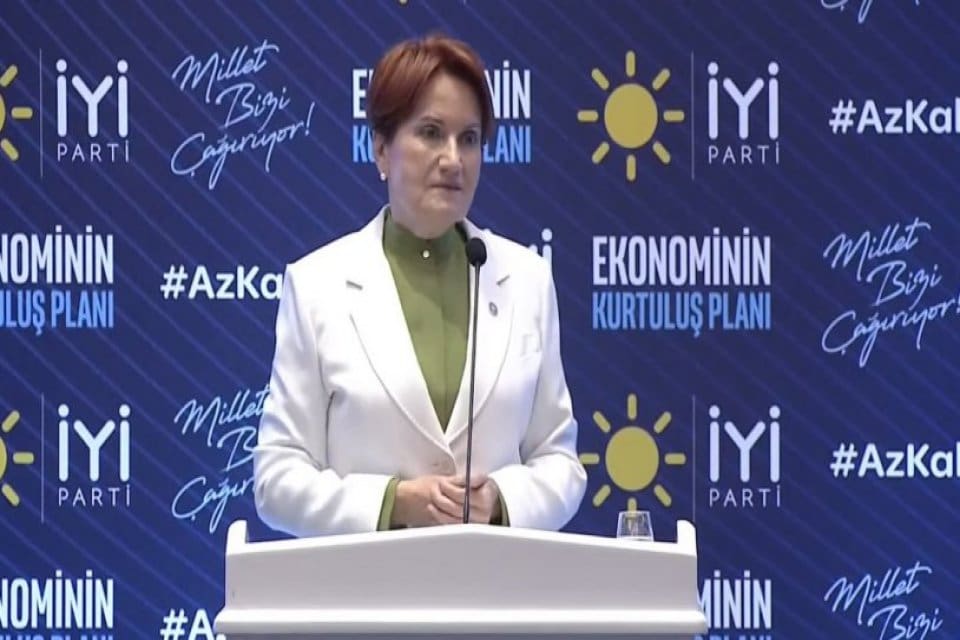 İYİ Parti'nin "Acil İstikrar ve Kapsayıcı B&uuml;y&uuml;me Eylem Planı"nın tanıtım