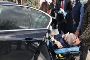 İYİ Parti Ankara Milletvekili Durmuş Yılmaz ve eşi Duriye Yılmaz,