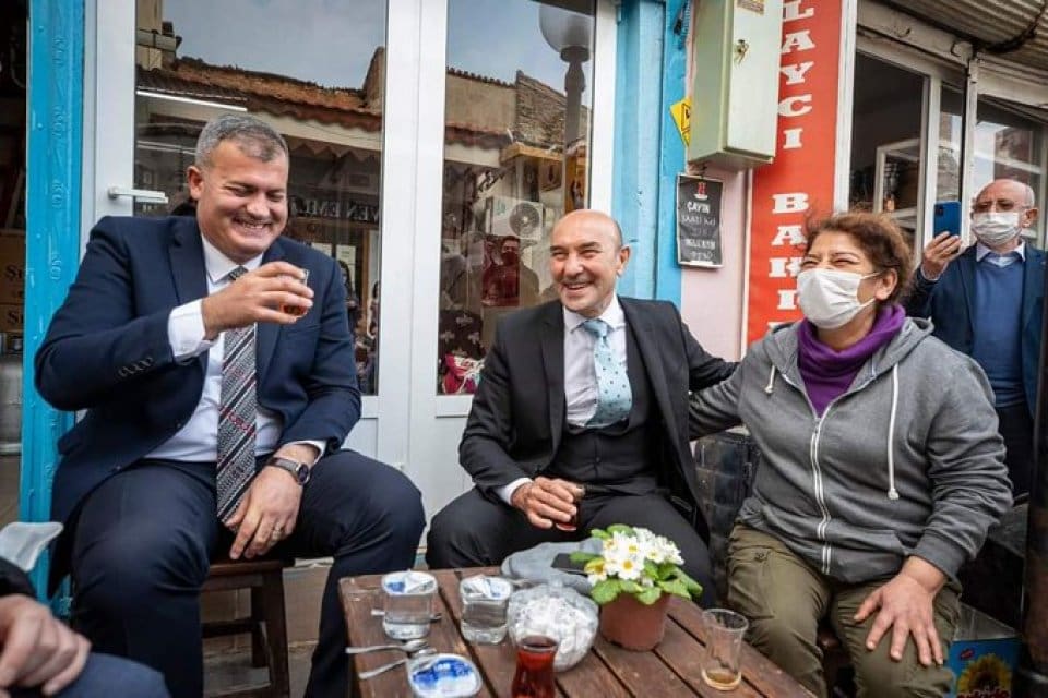 İYİ Partili Tire Belediye Başkanı Salih Atakan Duran, İzmir B&uuml;y&uuml;kşehir