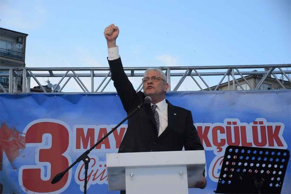 TBMM İYİ Parti Grup Başkanvekili ve İzmir Milletvekili M&uuml;savat Dervişoğlu,