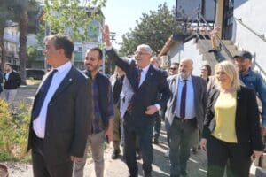 TBMM İYİ Parti Grup Başkanvekili ve İzmir Milletvekili M&uuml;savat Dervişoğlu,
