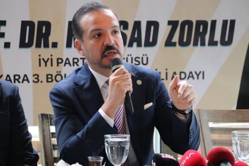 İYİ Parti S&ouml;zc&uuml;s&uuml; K&uuml;rşad Zorlu, partisinin ter&ouml;rle m&uuml;cadele politikası hakkında