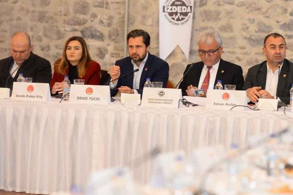 İzmir Depremzedeleri Dayanışma Derneği (İZDEDA) Başkanı Haydar &Ouml;zkan, TBMM'deki t&uuml;m