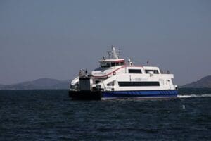 İzmir B&uuml;y&uuml;kşehir Belediyesi İzdeniz&nbsp;Genel M&uuml;d&uuml;rl&uuml;ğ&uuml;&rsquo;n&uuml;n d&uuml;zenlediği, Fo&ccedil;a-Mordoğan-Urla arası gemi seferlerinin