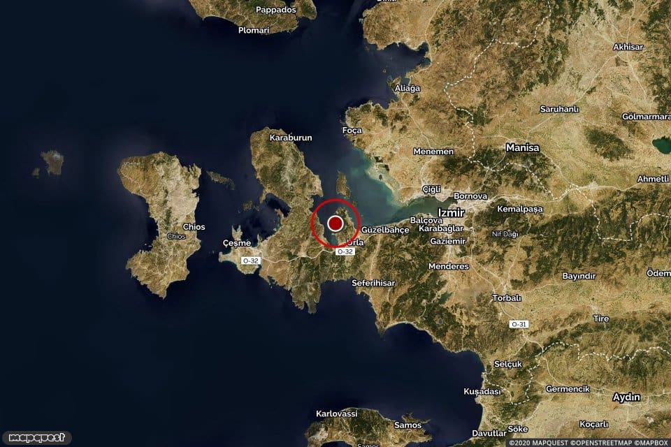 Afet ve Acil Durum Y&ouml;netimi Başkanlığı (AFAD),&nbsp;Ege Denizi'nde&nbsp;İzmir'in&nbsp;Urla&nbsp;il&ccedil;esi a&ccedil;ıklarında 4.3