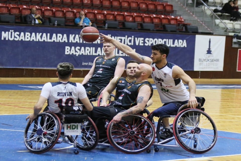 İzmir&rsquo;de bug&uuml;n sona erecek IWBF (Uluslararası Tekerlekli Sandalye Basketbol Federasyonu)
