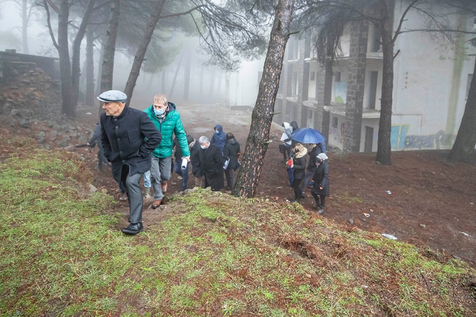 İzmir B&uuml;y&uuml;kşehir Belediyesi&rsquo;nin Grand Plaza şirketi aracılığıyla Yamanlar Dağı&rsquo;nda sanatoryum