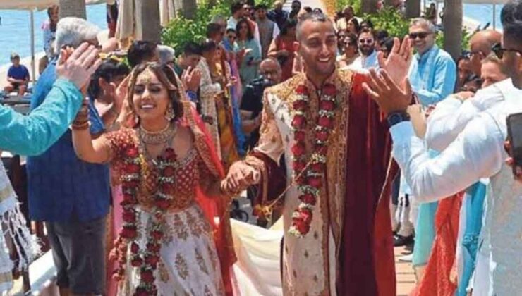 İzmir’de 10 milyon liralık Hint düğünü: 3 gün 3 gece sürdü