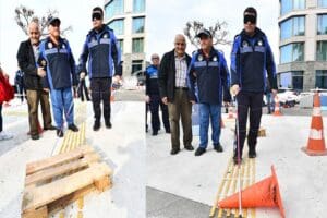 İzmir B&uuml;y&uuml;kşehir Belediyesi Zabıta Dairesi Başkanlığı ekipleri, 3 Aralık D&uuml;nya