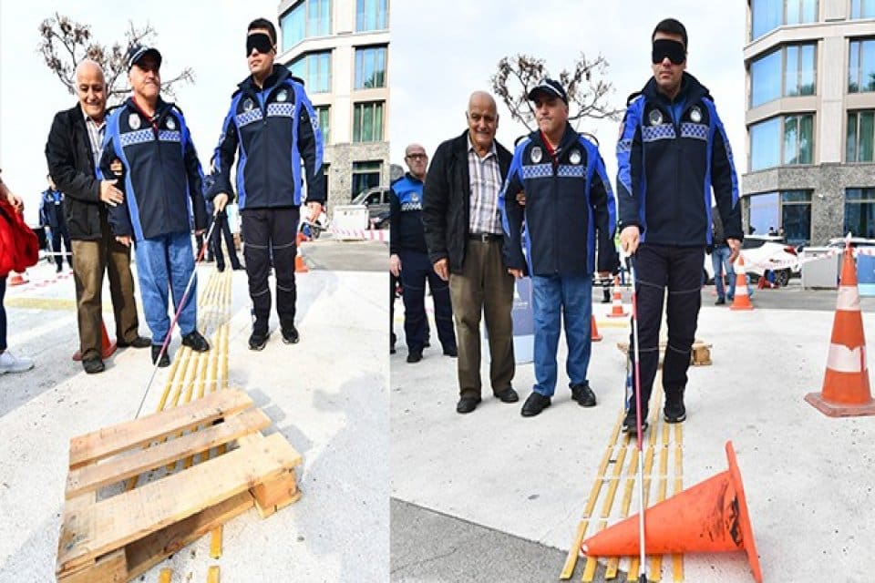 İzmir B&uuml;y&uuml;kşehir Belediyesi Zabıta Dairesi Başkanlığı ekipleri, 3 Aralık D&uuml;nya