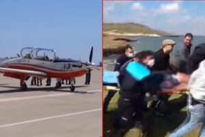 İzmir’de 2’nci Ana Jet Üs Komutanlığı'nda görev yapan KT-1 tipi