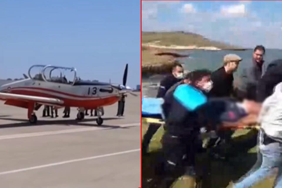 İzmir&rsquo;de 2&rsquo;nci Ana Jet &Uuml;s Komutanlığı'nda g&ouml;rev yapan KT-1 tipi