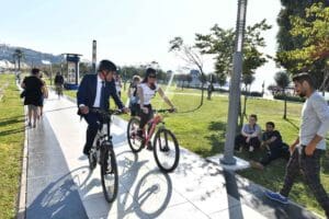 İzmir B&uuml;y&uuml;kşehir Belediyesi, 3 Haziran D&uuml;nya Bisiklet G&uuml;n&uuml;&rsquo;nde Başkan Tun&ccedil;